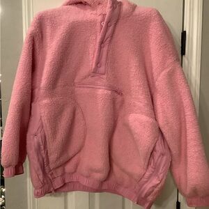 Altar'd State soft Pink Fleece Hoodie XS